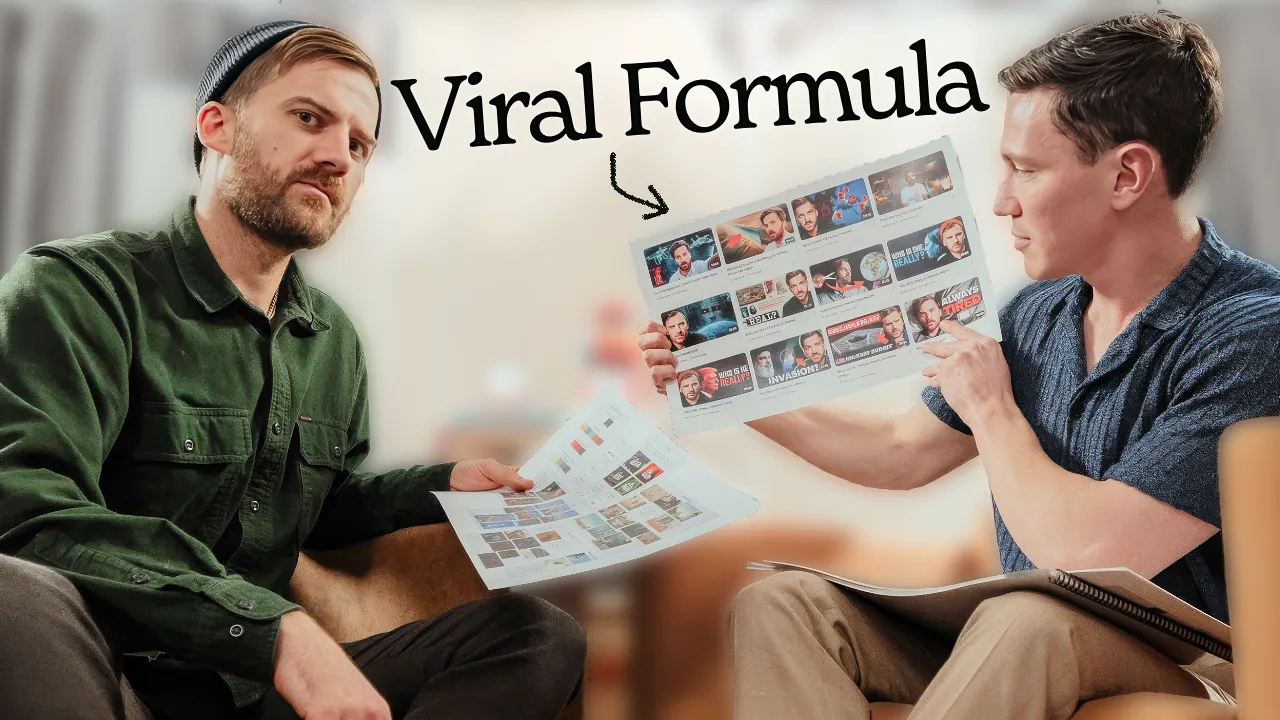 Johnny Harris test 1, Viral Formula, couch shot