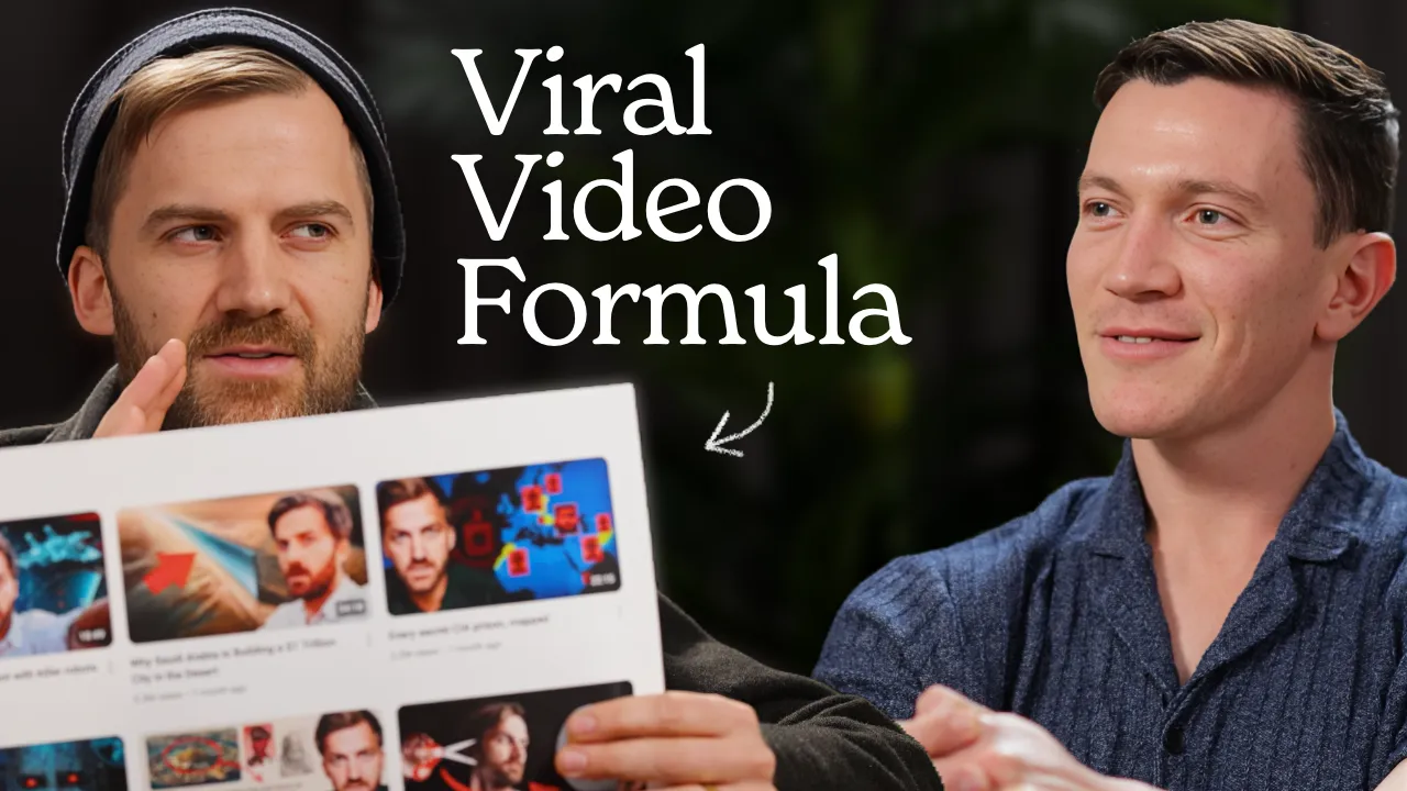 Johnny Harris test 1, Viral Video Formula, closeup